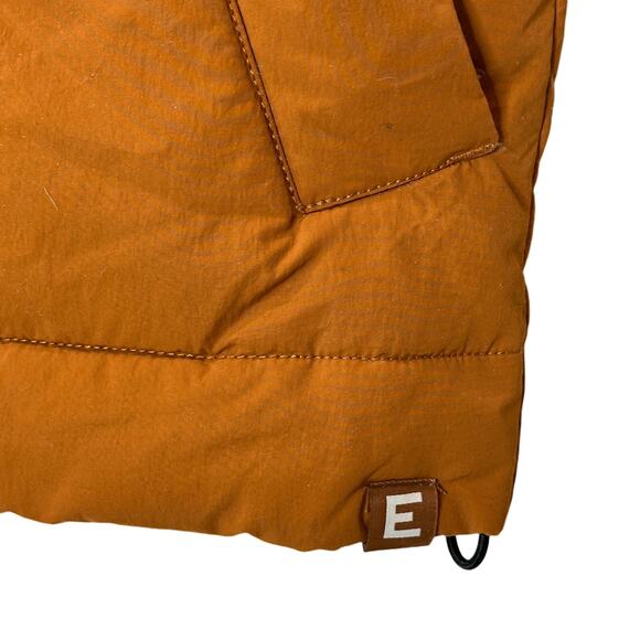 NEW Everlane The ReNew Vest Toasted Almond Women XXS Mock Neck Full Zip Pockets - Picture 8 of 14